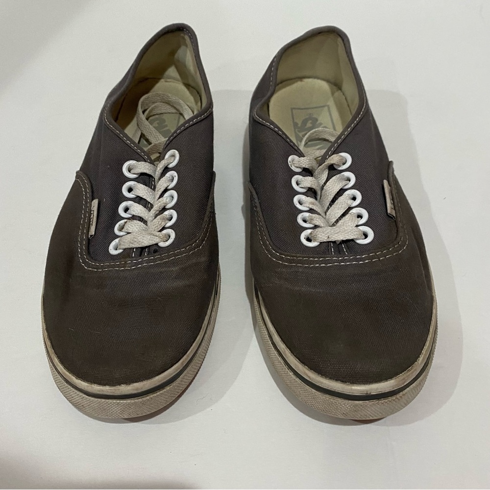 Vans Unisex Authentic Core Classics Casual Sneaker Shoe - gray, size M 5 W 6.5 - Picture 4 of 8